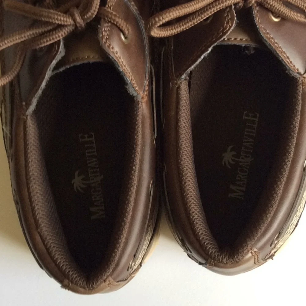 Margaritaville Brown Boat Shoes Size 8 Brown